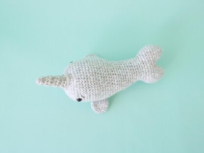 Norbert the Narwhal Amigurumi