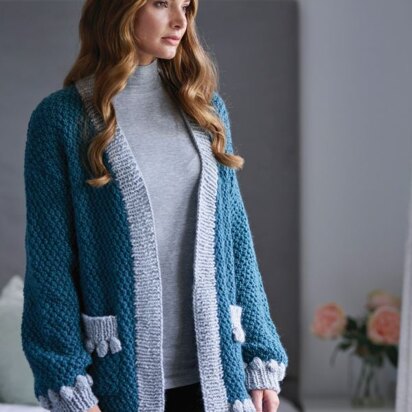 Janoah Bobble Cardigan in West Yorkshire Spinners Re: treat - WYS0011  - Downloadable PDF