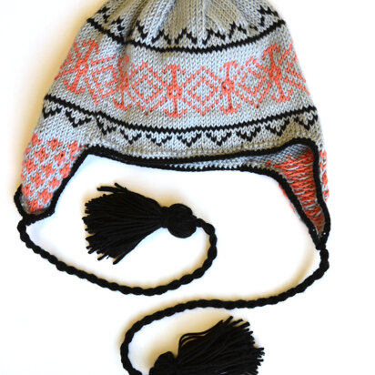 Starglow Ski Cap in Universal Yarn Little Bird - Downloadable PDF