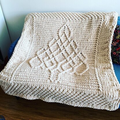 Celtic Pine Tree Blanket