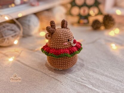 Amigurumi Christmas Reindeer