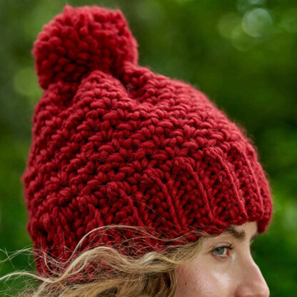 Ruby Lace Hat & Scarf in West Yorkshire Spinners - WYS1000284/ DFP0037 - Downloadable PDF