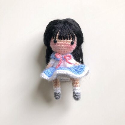 Suki the School Girl Amigurumi Doll