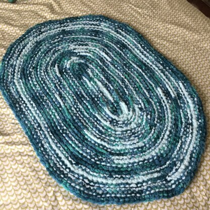 Oval Rag Rug