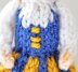 Finland National Costume Peg Doll Knitting Pattern