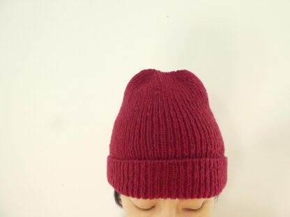 Simple Ribbed Hat