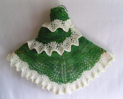 Irish Ale Shawlette