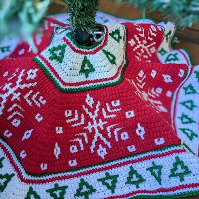 Mosaic Tree Skirt