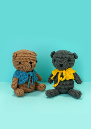 Paintbox Yarns Enzo the Teddy Bear PDF (Free).