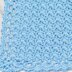 Bluebell Bath Mat in Cascade Yarns Nifty Cotton - W717 - Downloadable PDF