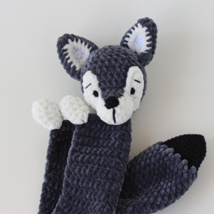 Wolf crochet lovey