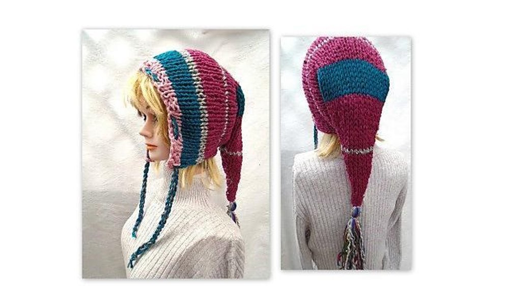 Crochet pixie hood on sale pattern