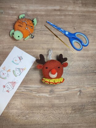 Reindeer Christmas Bauble