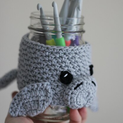 Mia the Manatee Coffee Cozy