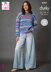 Sweater and Cardigan in King Cole Flair Chunky - 6383 - Leaflet