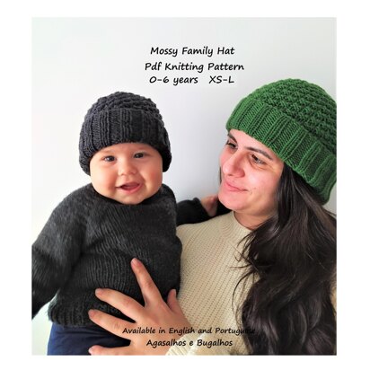 Mossy Family Hat | 0-6y years XS-L