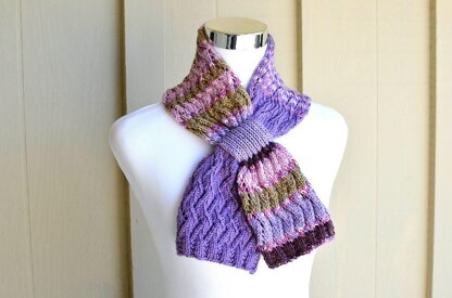 Zigzag Lace Scarf