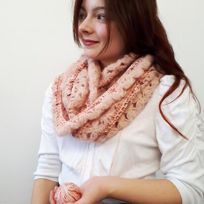 Butterfly infinity scarf