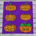 Jack-o’-lantern Baby Blanket SINGLE CROCHET PATTERN
