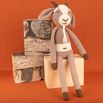 Gus Goat in Yarn and Colors Baby Fabulous - YAC100129 - Downloadable PDF