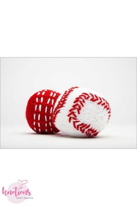 Knitted Baseball and Cricket Ball