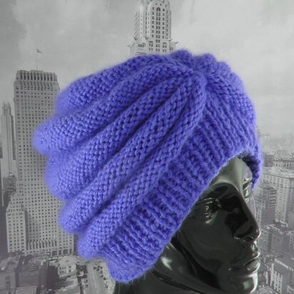 Chunky Beehive Turban Hat