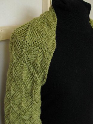 Mitred Square Shrug 015