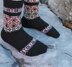 Kasbah Faux Fair Isle Socks