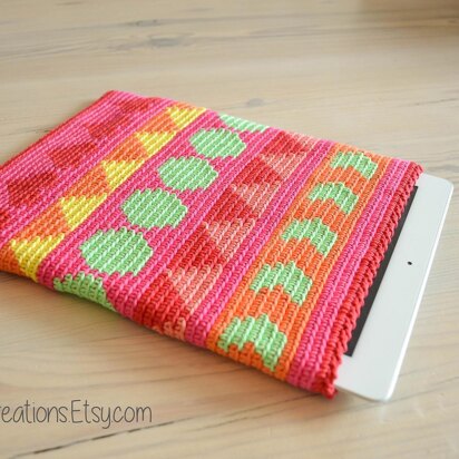 Multicolor tablet case