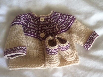 Preemie Baby Cardigan