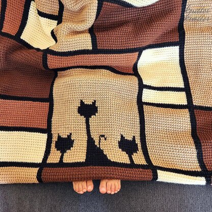 Three Little Kittens Blanket