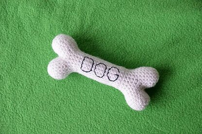 Dog Bone Amigurumi Crochet Pattern