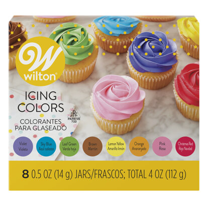 Wilton Icing Colors, 8-Count Icing Colors