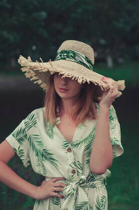 Havana fringed  hat