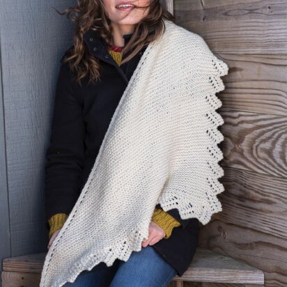 Yeva Shawl in Berroco Catena - 391 - 2 - Downloadable PDF