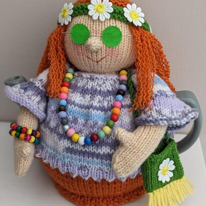 Happy Hippy tea cosy