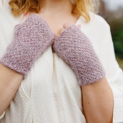 Textured Tunisian Mitts