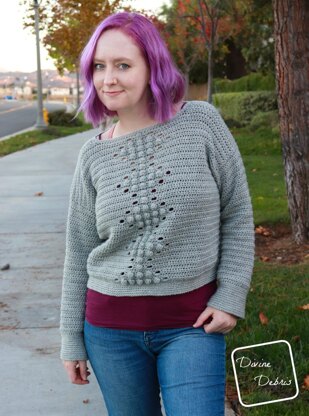 Bridget Bobble Crop Pullover