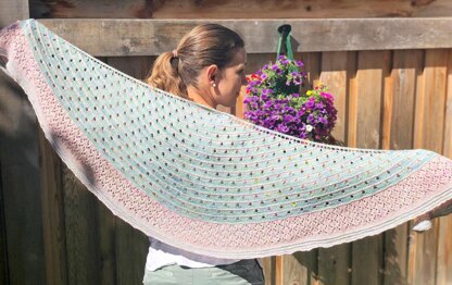 Ripple Effect Shawl