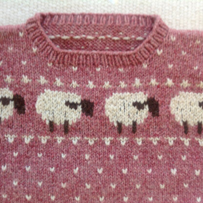 Yankee Knitter Designs 7 Women's Sheep Pullover or Cardigan PDF