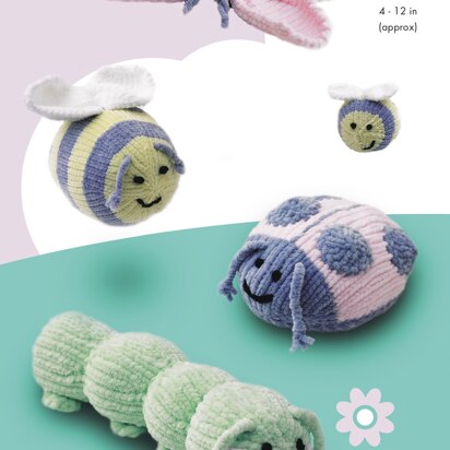 Yummy Bugs in King Cole Yummy - 9060 - Downloadable PDF
