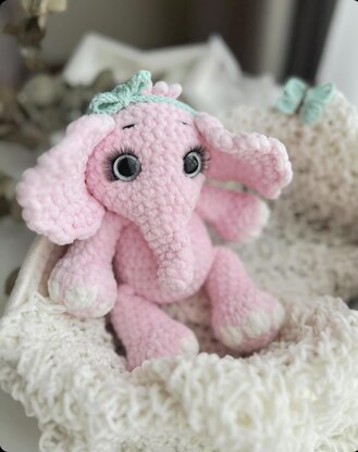 Plush elephant