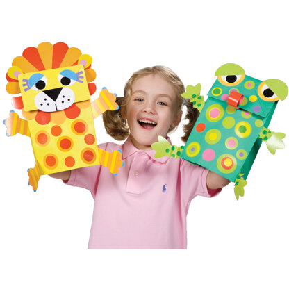 Alex Toys Paper Bag Puppets Kit - 234787