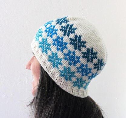 Falling Snowflakes Beanie