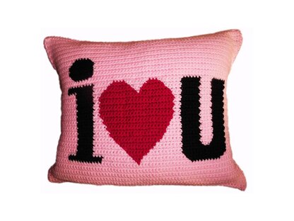 I Heart U Pillow