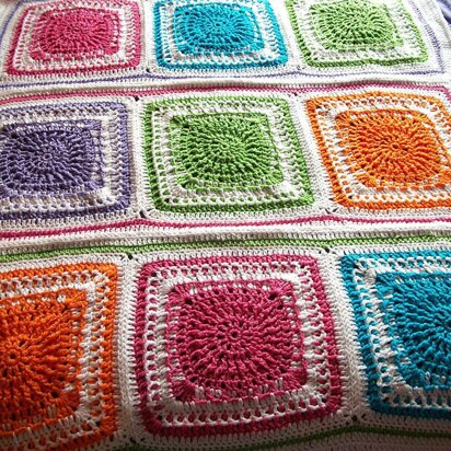 Autumn Warmth Afghan Square