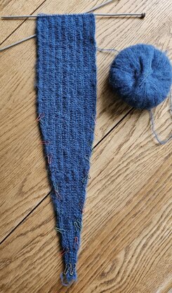 Slip stitch scarf