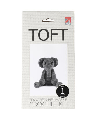 Toft Bridget der Elefant Amigurumi Häkelset