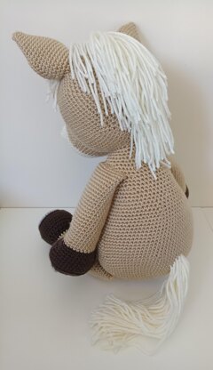 Crochet Amigurumi Toy Horse Biscuit