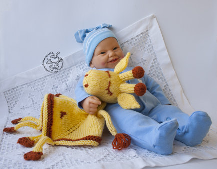 Giraffe Baby Blanket #3